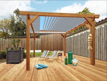 pergola auto portée